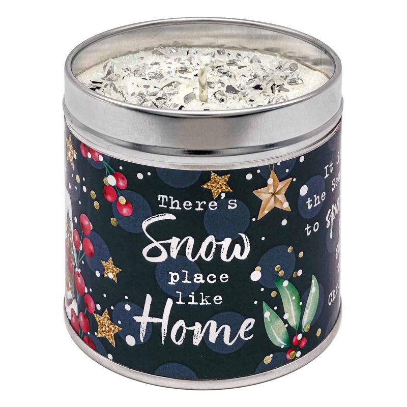 Best Kept Secrets Best Kept Secrets Festive Snow Place Like Home Scented Candle - 240g