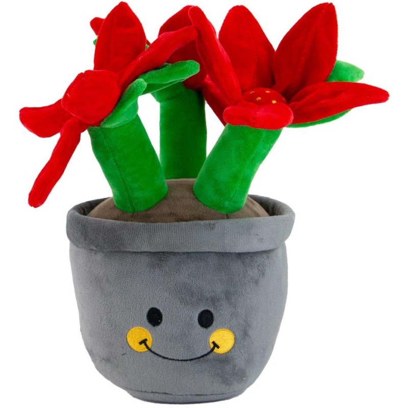 Ancol Ancol Christmas Henrietta Poinsettia Dog Toy