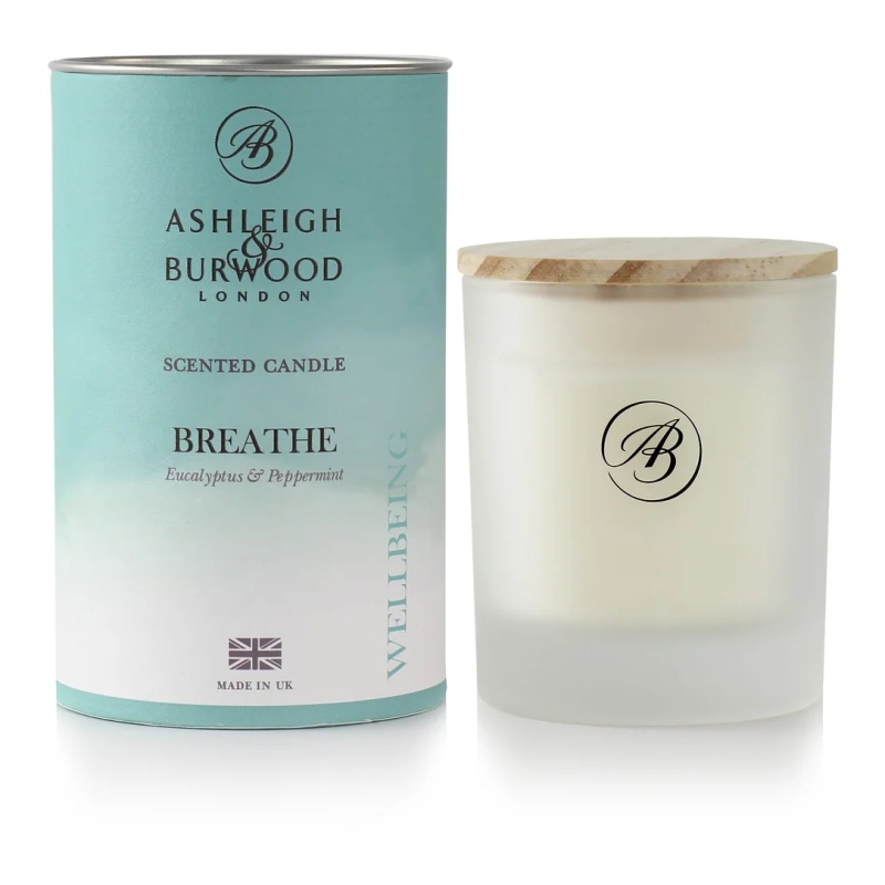 Ashleigh And Burwood Light Wellbeing Scented Candle Breathe - 140G