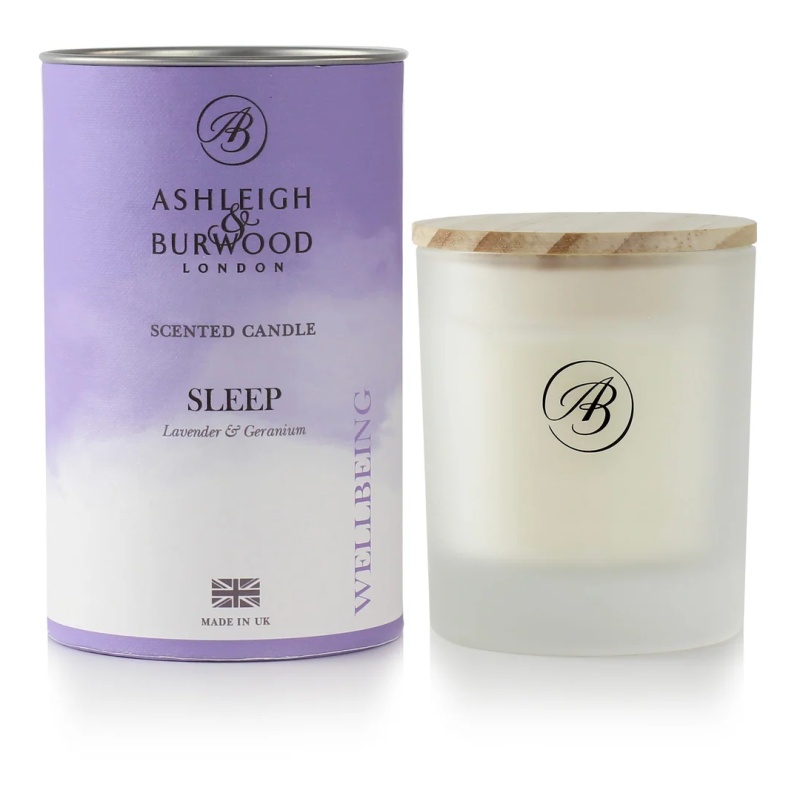 Ashleigh And Burwood Lavender Wellbeing Scented Candle Sleep - 140G