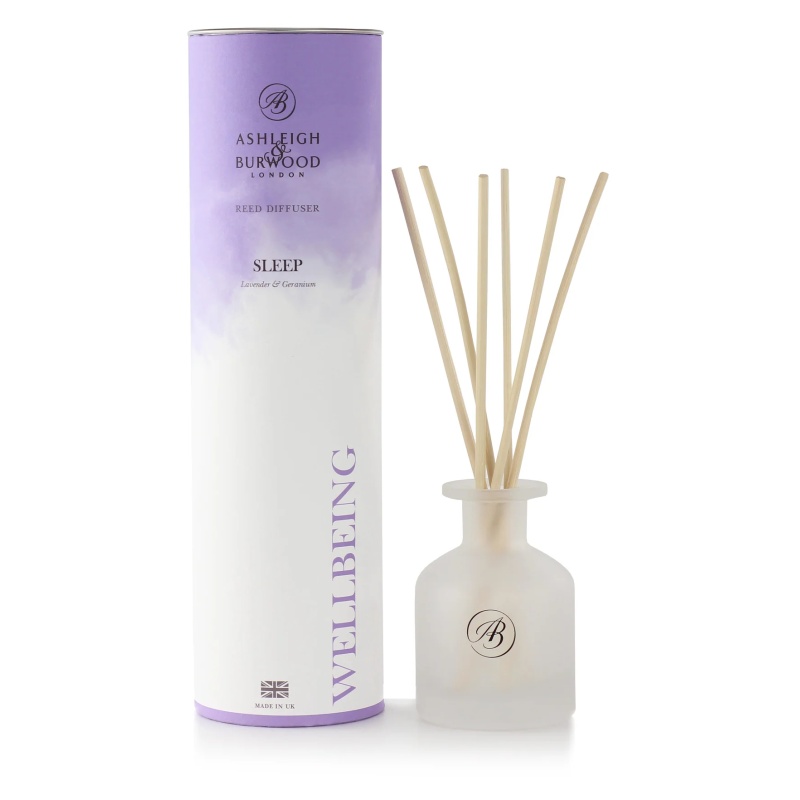 Ashleigh And Burwood White/Lavender Wellbeing Reed Diffuser Sleep - 120Ml