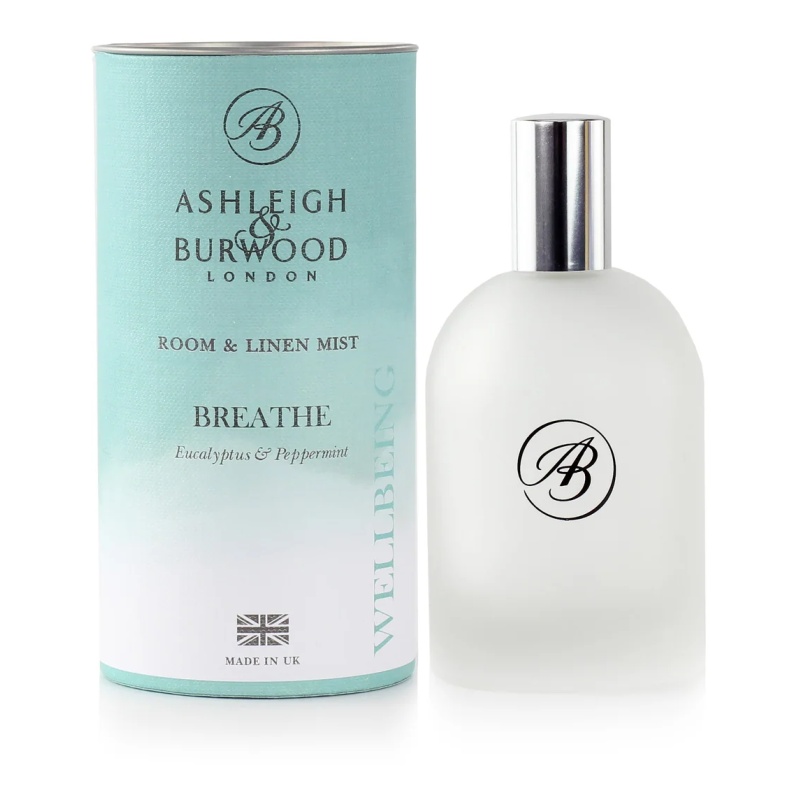 Ashleigh And Burwood Wellbeing Room And Linen Spray Breathe - 100Ml