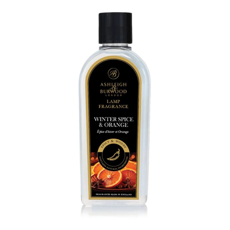 Ashleigh And Burwood Orange Winter Spice And Lamp Fragrance - 500Ml