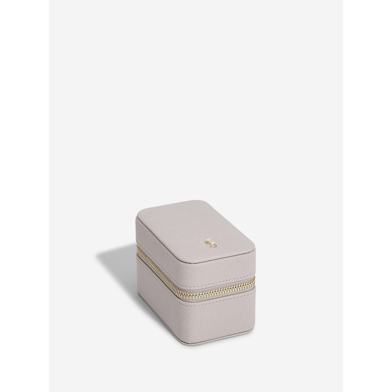 Stackers Travel Jewellery & Watch Box - Taupe