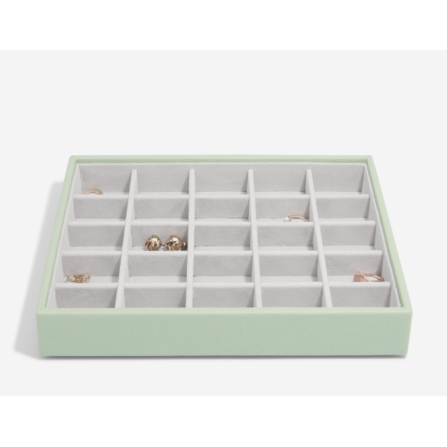 Stackers Green Classic 25 Section Trinket Layer - Sage