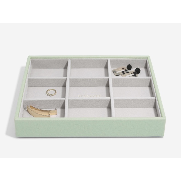 Stackers Classic Statement Jewellery Layer - Sage Green