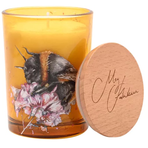 Meg Hawkins Meg Hawkins Candle Bumble Bee - Honeysuckle Blossom - 250g