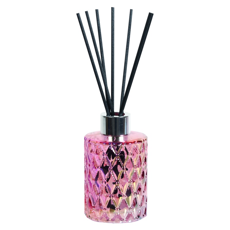 Aromatize Diffuser Bottle & Reeds - Pink Lustre