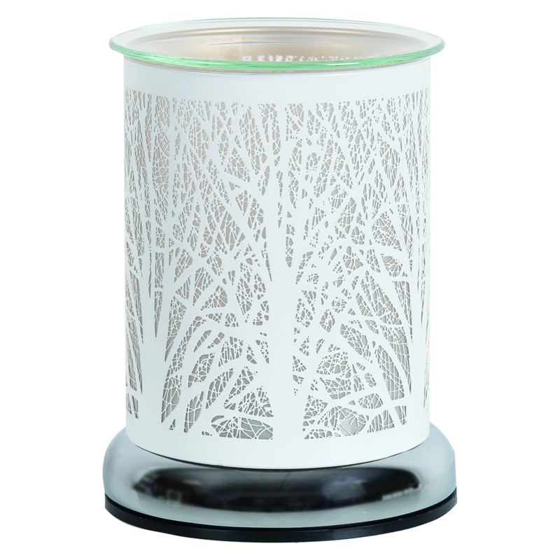 Aromatize White Touch Electric Wax Melter Forest 17Cm