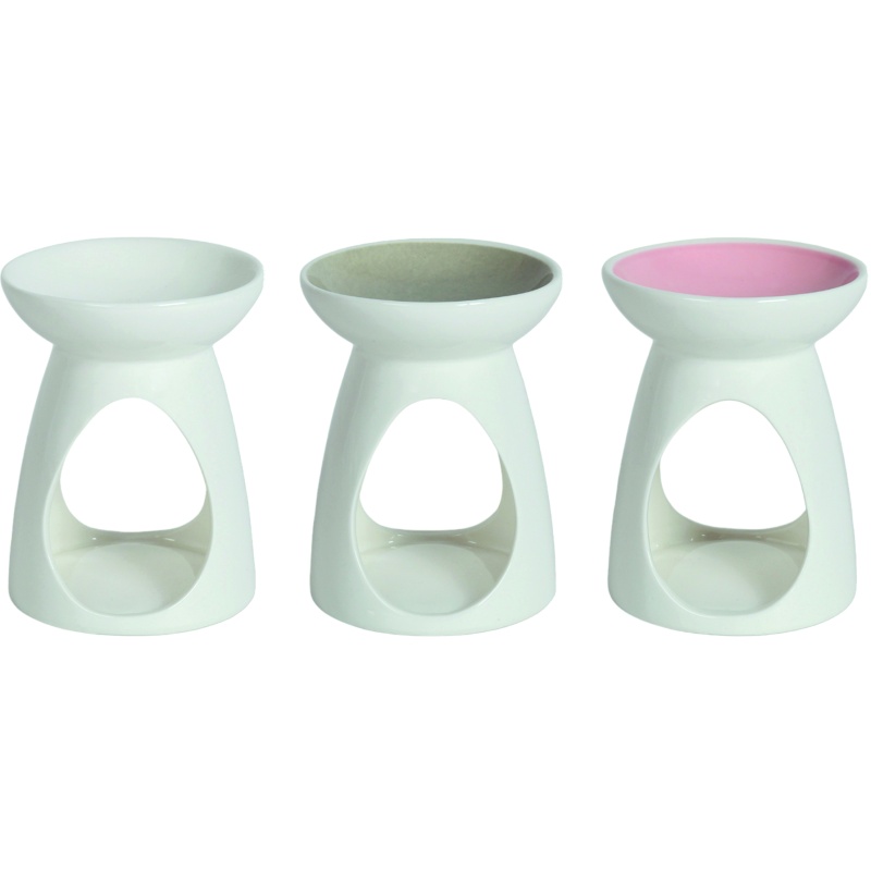 Aromatize Aromatize Teardrop Wax Melter 11cm Assorted - Pink, White, Grey