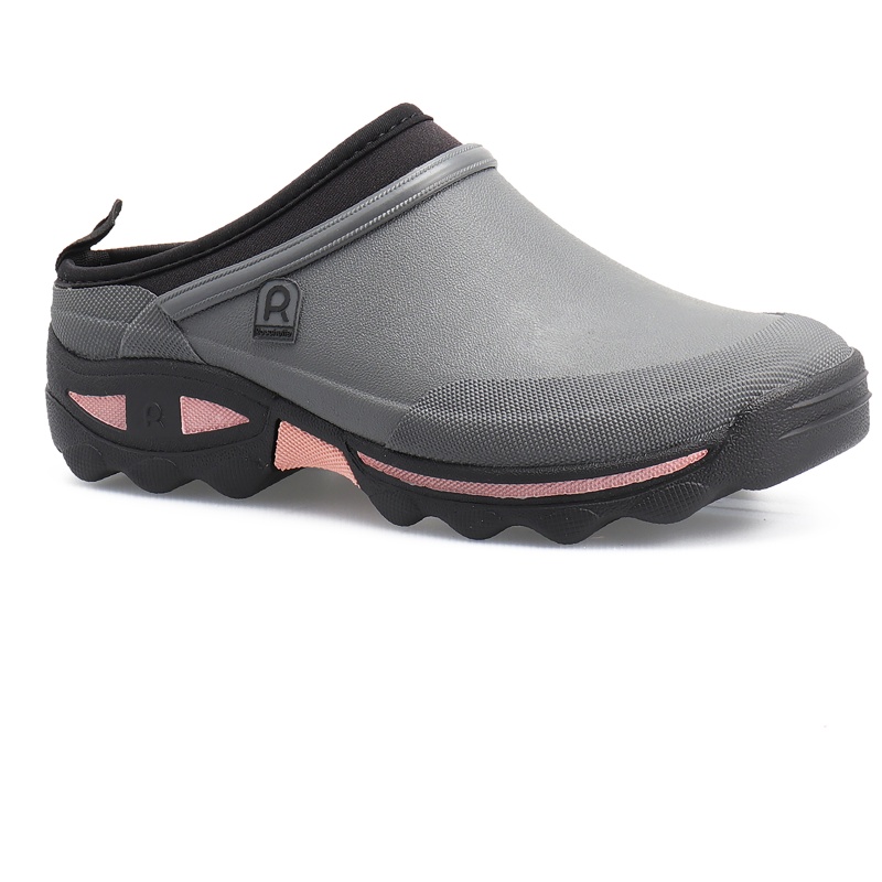 Rouchette Rouchette Clean Lady Clogs - Grey