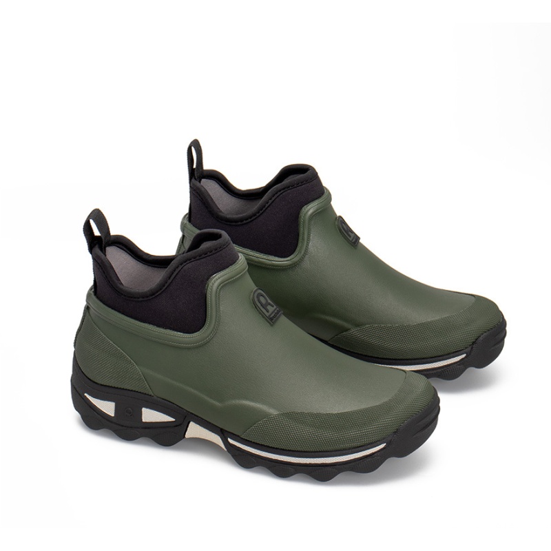 Rouchette Rouchette Clean Lady Ankle Boots - Khaki