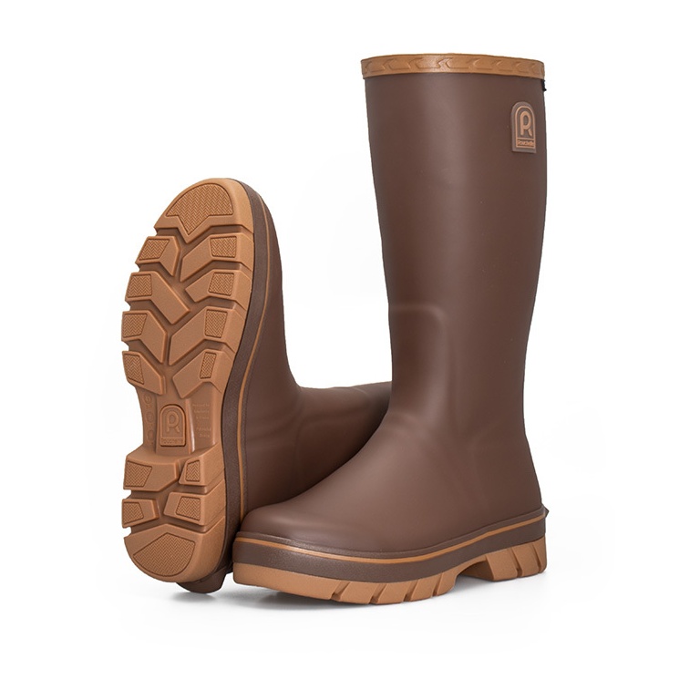 Rouchette Silo Boots - Brown