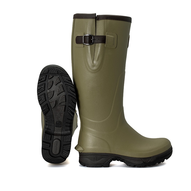 Rouchette Veneur Lady Neo Boots - Olive Green