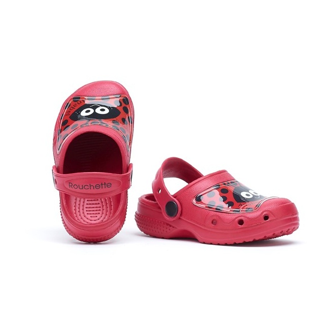 Rouchette Rouchette Anabel Kids Clogs - Red