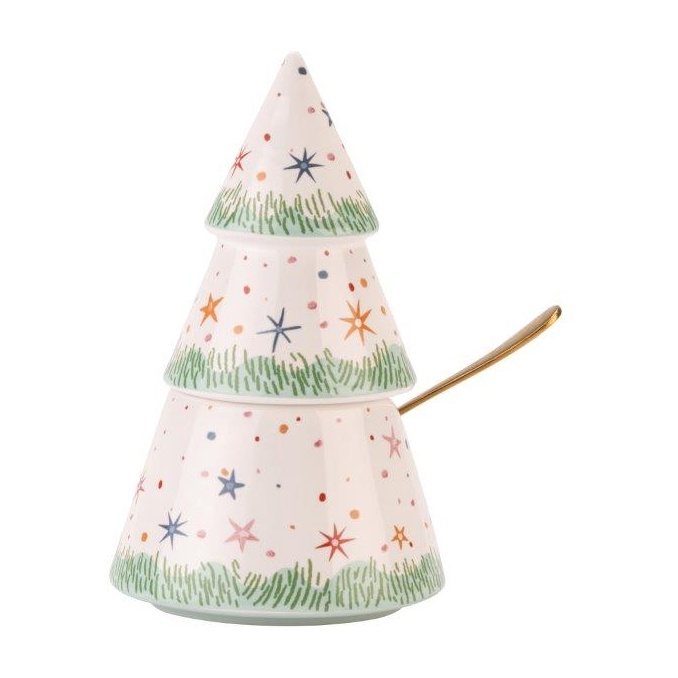 Cath Kidston Cath Kidston Christmas Tree Condiment Pot