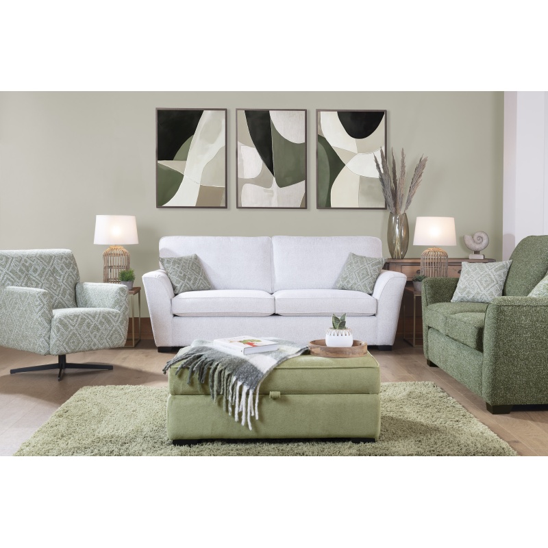 Taylor Standard Back 3 Seater Sofa in Fabric