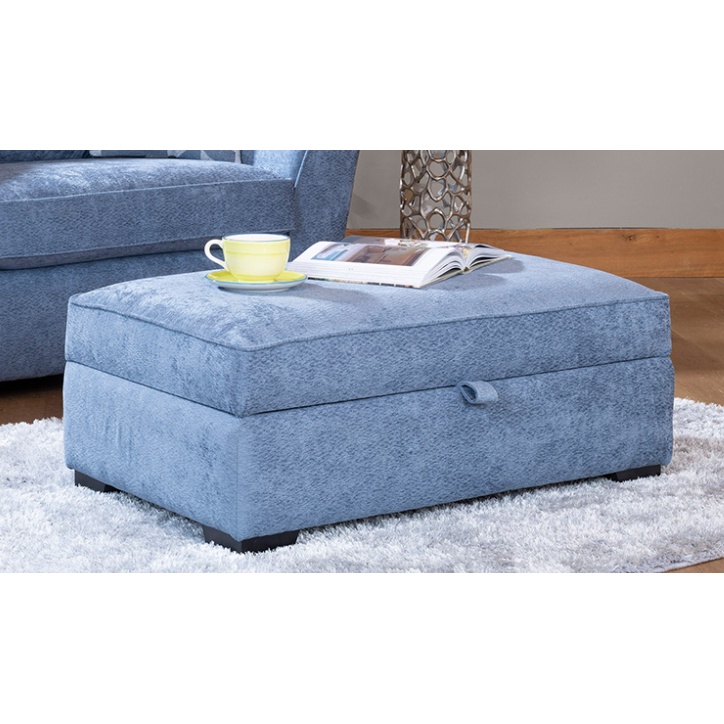 Taylor Ottoman in Fabric