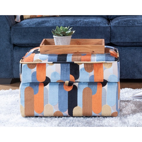 Taylor Footstool in Fabric