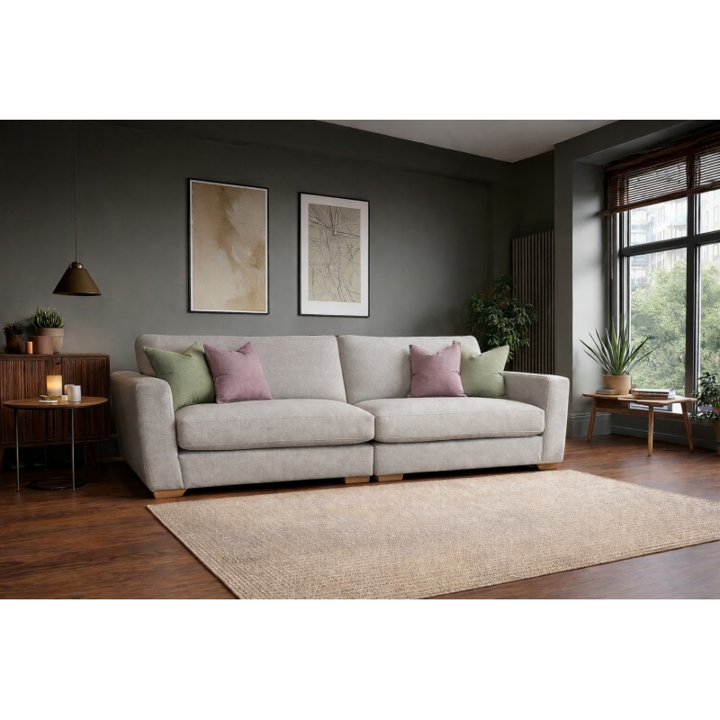 Harper Extra Large 4 Seater Sofa in Fabric