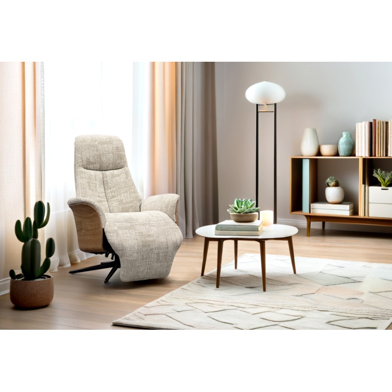 G Plan Halburg Manual Recliner Chair in Leather