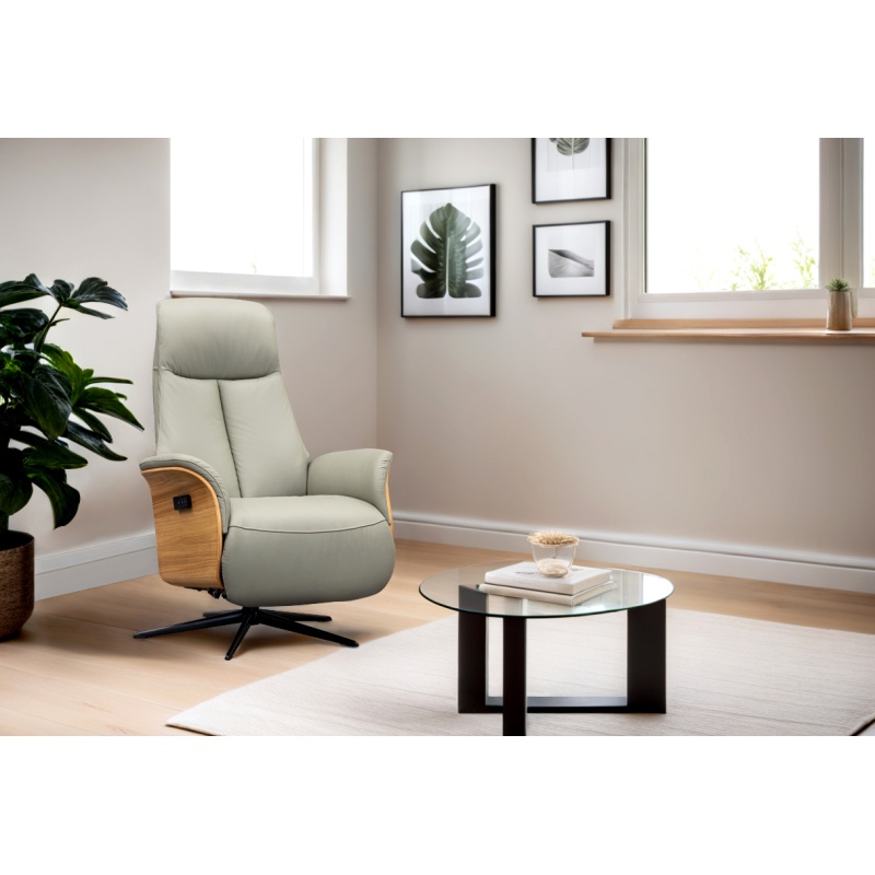 G Plan Kalmar Power Recliner Chair with Headrest in Fabric