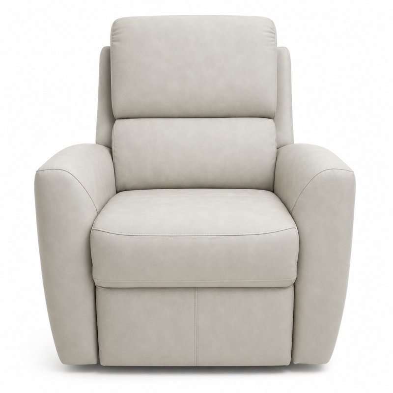 G Plan G Plan Hamilton Chair in Regent Chalk Leather