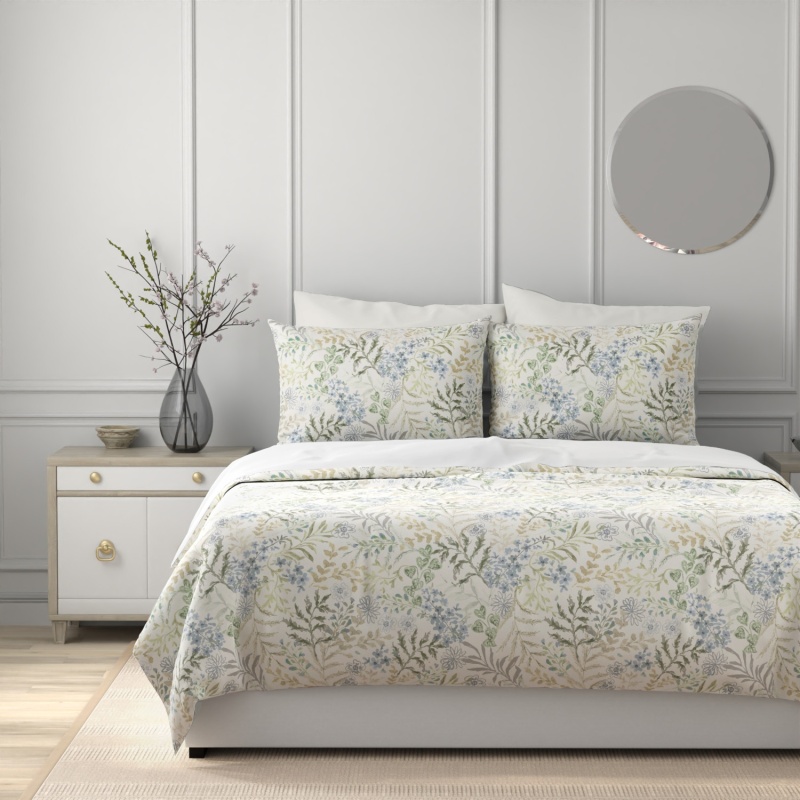 Dreamworld Ferns & Flowers Duvet Set - Multi