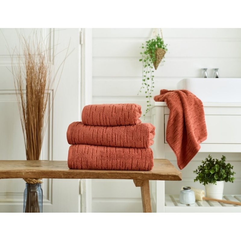 The Lyndon Company Wentworth 100% Cotton Towels - Auburn