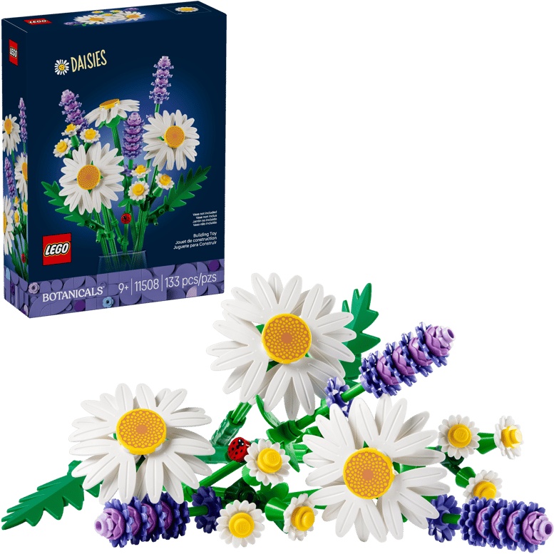 LEGO Botanicals Daisies Flower Decor (11508) - Image 10