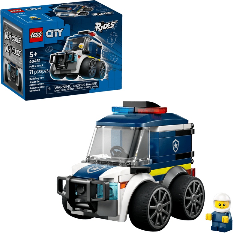 LEGO City 60481 Rides - Police Truck
