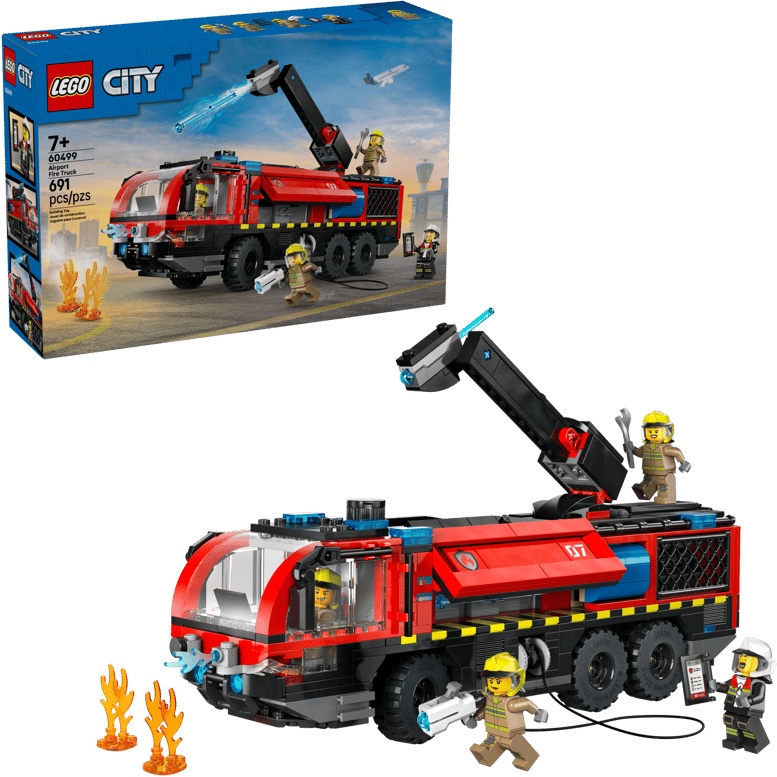 LEGO City 60499 Airport Fire Engine