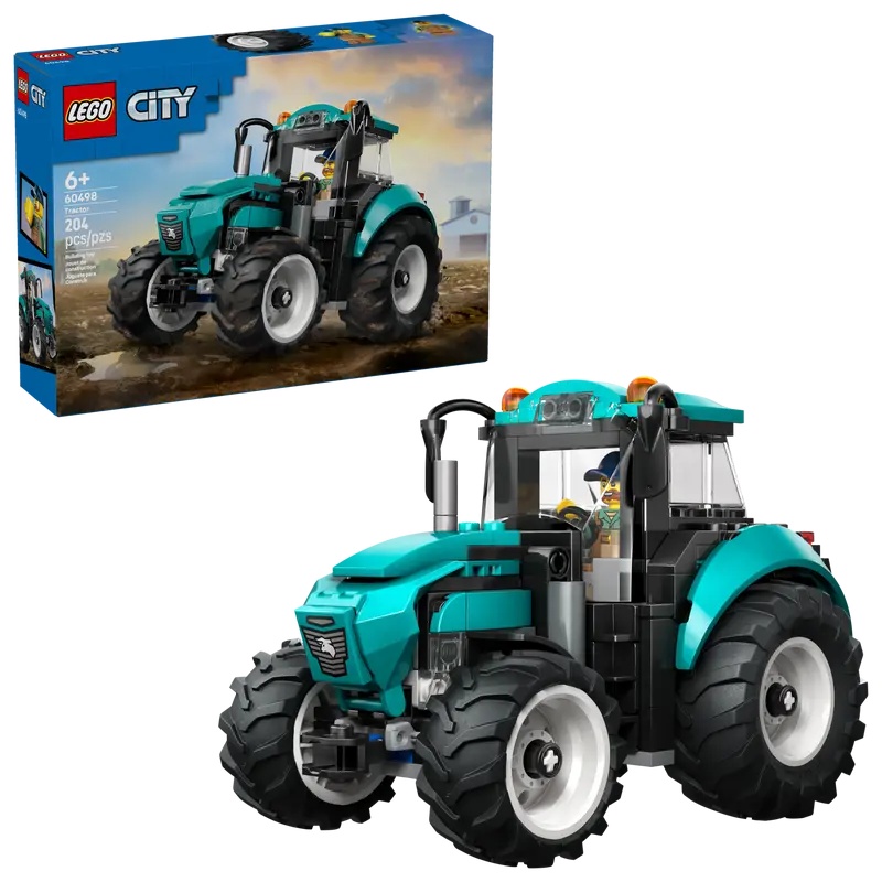 Lego City 60498 Tractor Farm And Minifigure