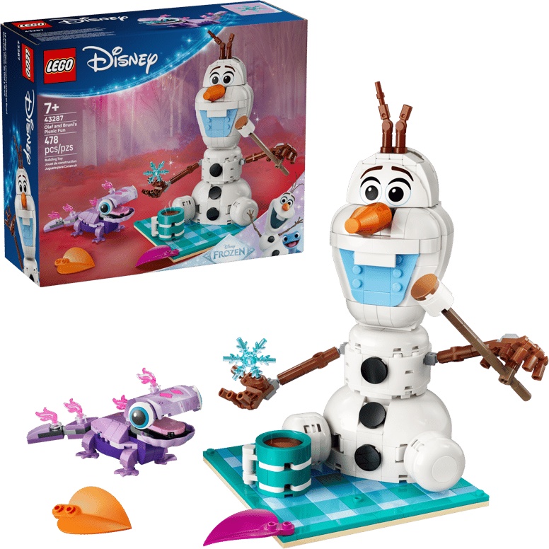 Lego Girls Disney 43287 Frozen Olaf And Brunis Picnic Fun
