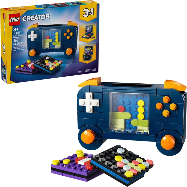 LEGO Creator 31380 3-in-1 Retro Gaming Console