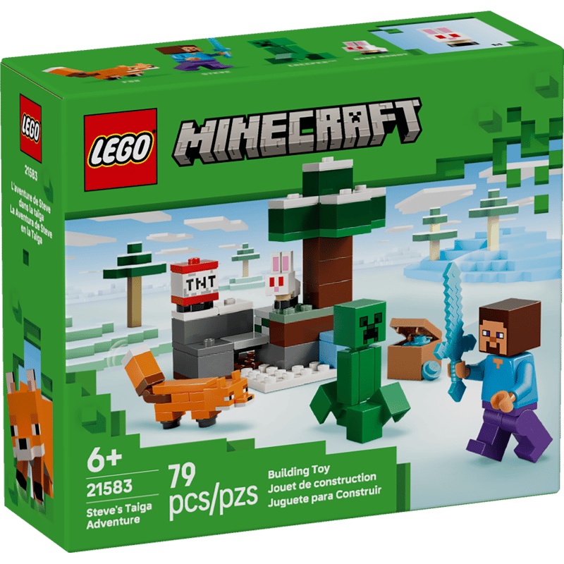 Lego Minecraft 21583 Steve's Taiga Adventure - Image 8