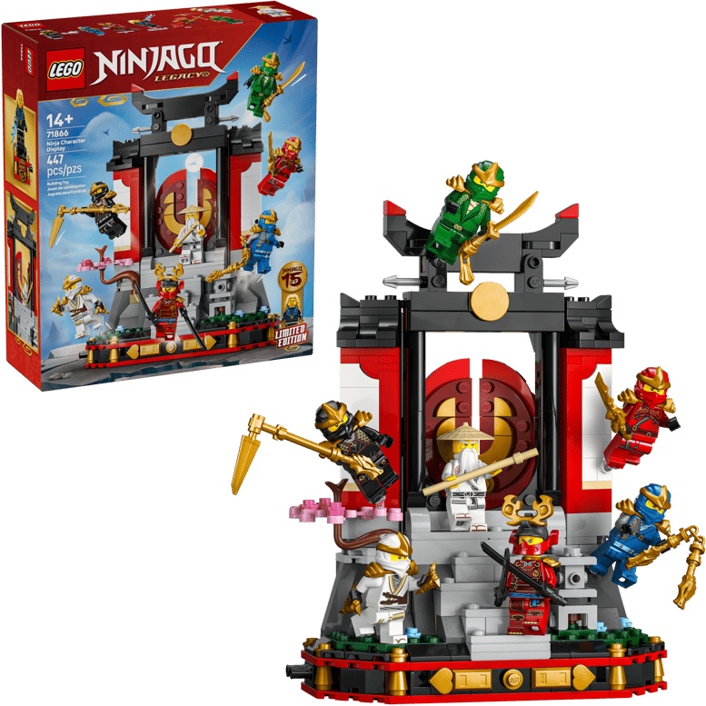 LEGO Ninjago 71866 Ninja Character Display 15th Anniversary