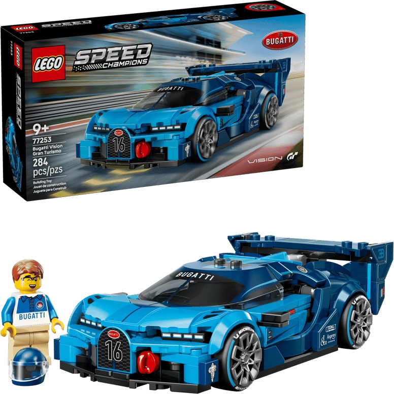 Lego Speed Champions Bugatti Vision Gran Turismo Hyper Sports Car 77253, Sports Direct - Image 19