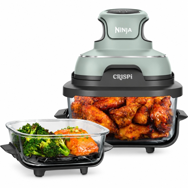 Ninja Ninja FN101UKSG Crispi 4-in-1 Portable Air Fryer - Sage