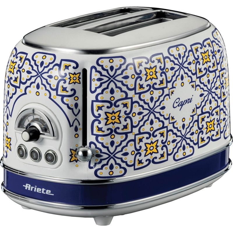 Ariete AR5512 2 Slice Capri Design Toaster - Blue