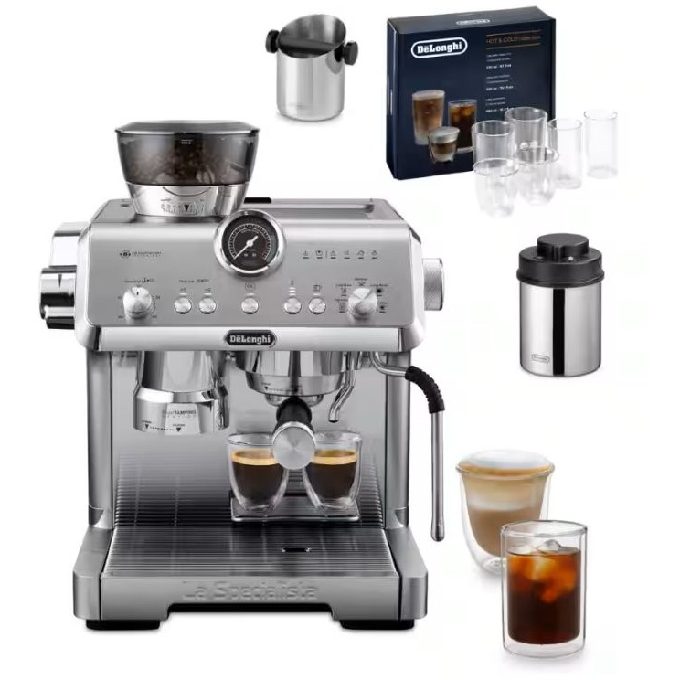 Delonghi EC9555.M La Specialista Prestigio Bean To Cup Manual Coffee Machine