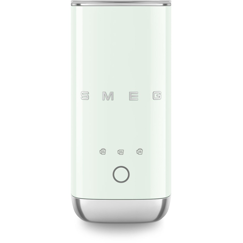 Smeg Green Mff02pguk Milk Frother - Pastel