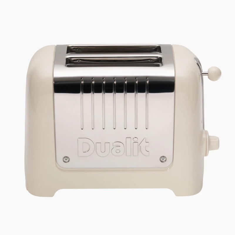 Dualit 26263 Lite 2 Slice Toaster - Canvas White