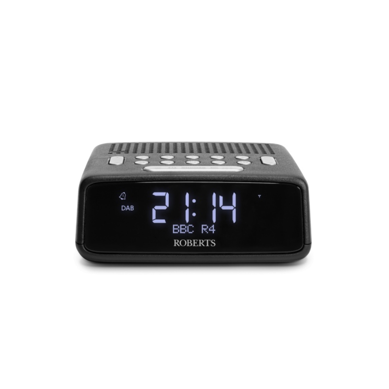 Roberts Ortus DAB/DAB+/FM RDS Radio With Dual Alarm - Black