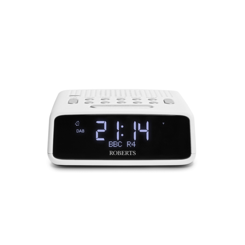 Roberts Ortus DAB/DAB+/FM RDS Radio With Dual Alarm - White