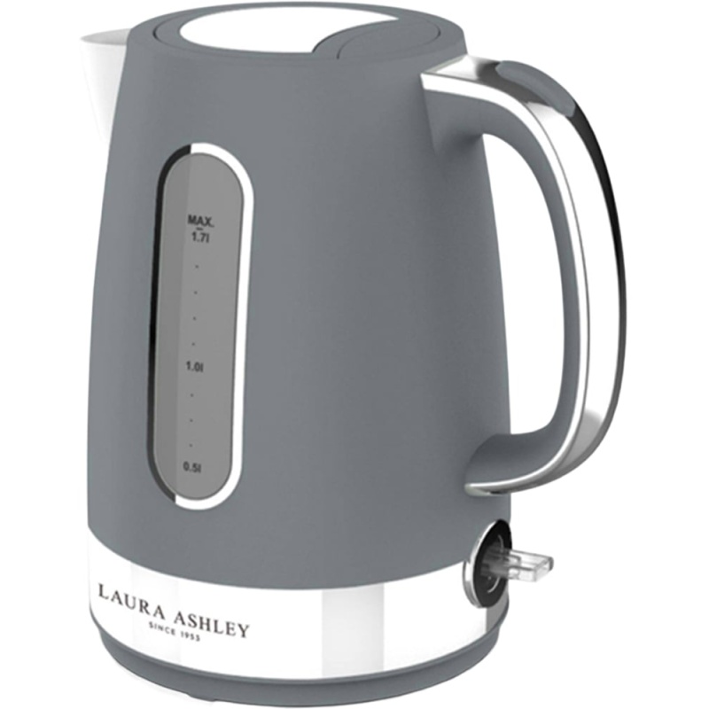 Laura Ashley Cotton White Solid Colour 1.7L Jug Kettle - Image 6