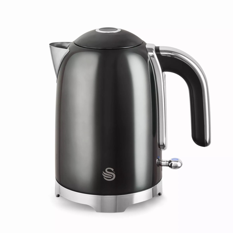Swan Blue Sk19026grp Solace 1.7L Jug Kettle - Graphite - Image 4