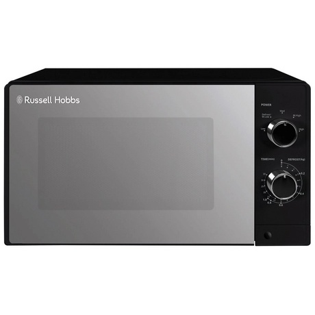 Russell Hobbs Silver Rhm2047b 800W Digital Solo Microwave 20L