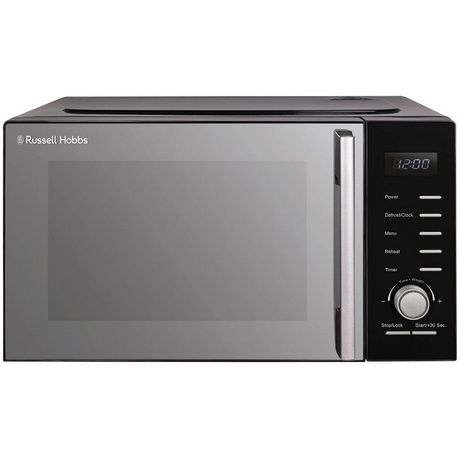 Russell Hobbs RHM2348B 800W Solo Microwave 23L - Black