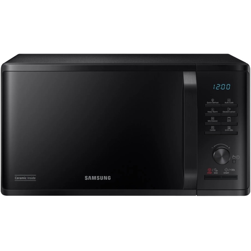 Samsung Samsung MS23K3515AK/EU 800W Solo Microwave with Triple Distribution System 23L - Black